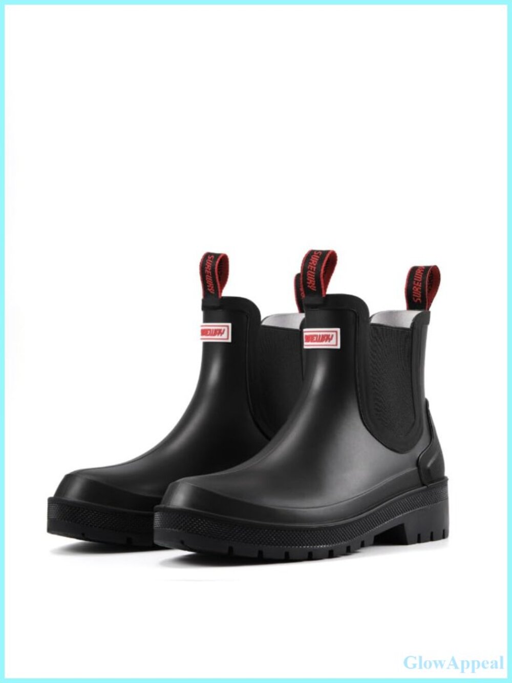 Waterproof Rubber Chelsea Ankle Rain Boots Slip Resistant Garden Shoes